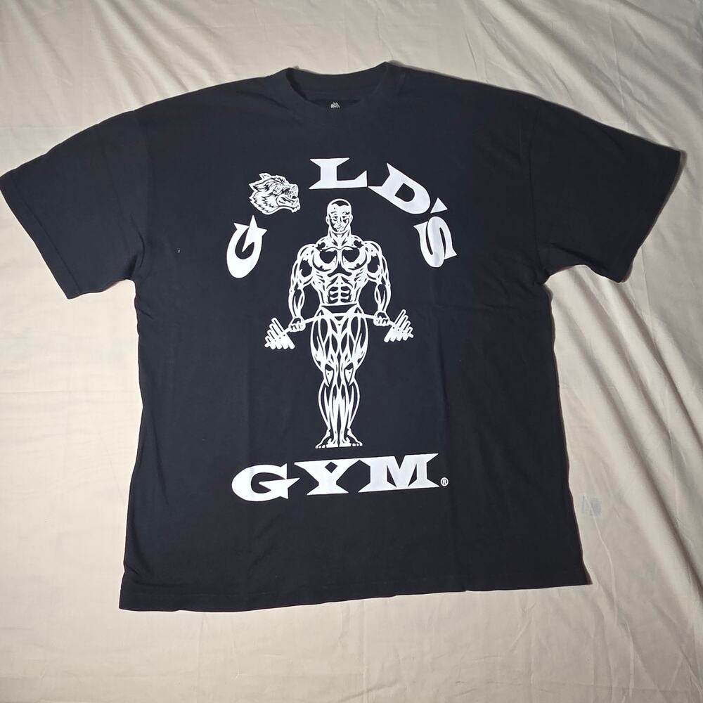 Darc Sport Golds Gym Wolves T-Shirt Size L Black Limited Edition 962/1000